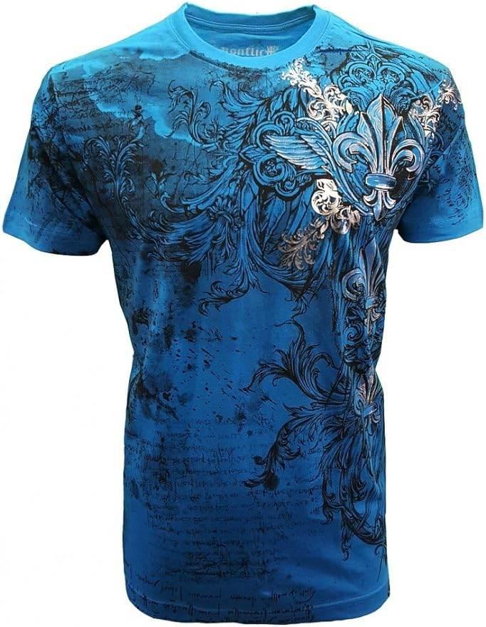 Konflic Mens Fleur De Lis Crew Neck - Konflic USA