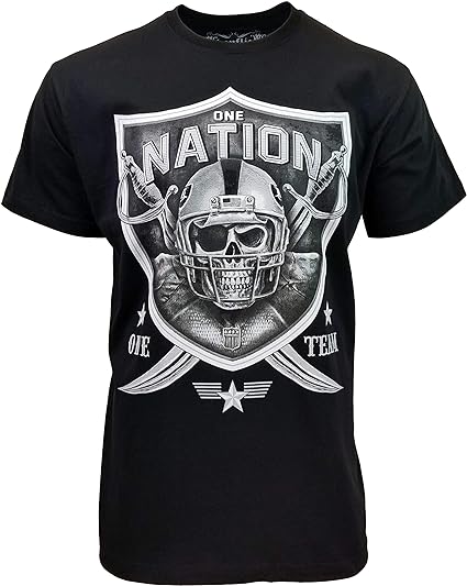 Pirate T-Shirt for Unisex Skull Symbol Black