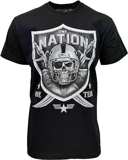 Pirate T-Shirt for Unisex Skull Symbol Black - Konflic USA