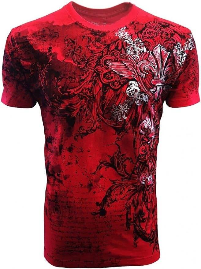 Konflic Mens Fleur De Lis Crew Neck - Konflic USA
