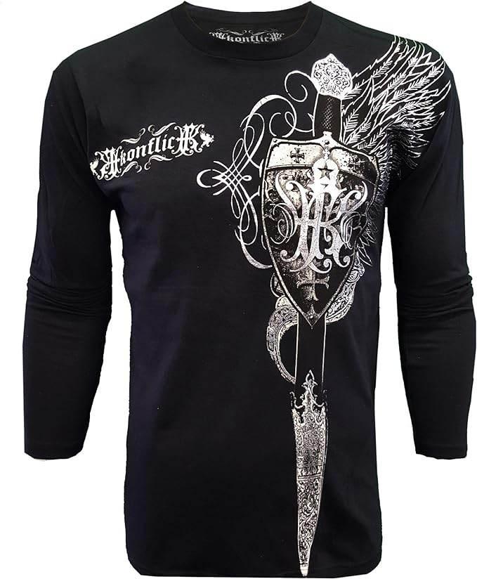 Konflic Mens Sword Long Sleeve - Konflic USA