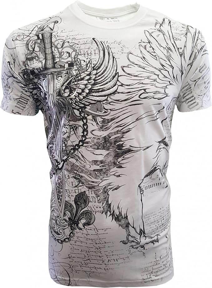 Konflic Mens Eagle Sword With Chains - Konflic USA